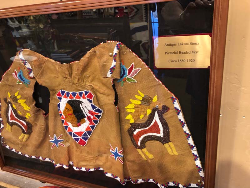 Antique Lakota Sioux beaded Vest $2500