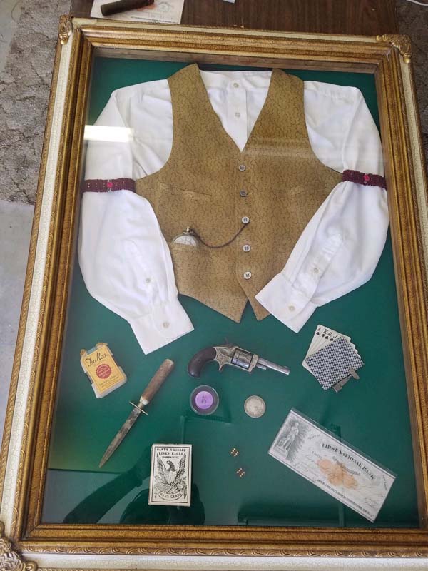 Extra Large Antique Gambler_s Shadow Box $2000